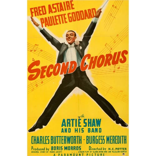 Second Chorus 1940 Rare Musical Comedy DVD Classic