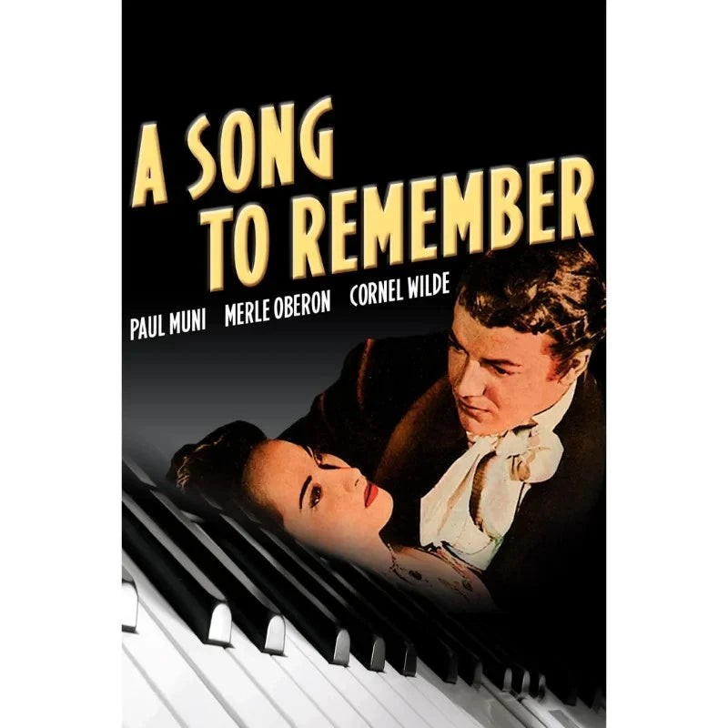 A Song to Remember 1945 Rare Biography Drama DVD Classic