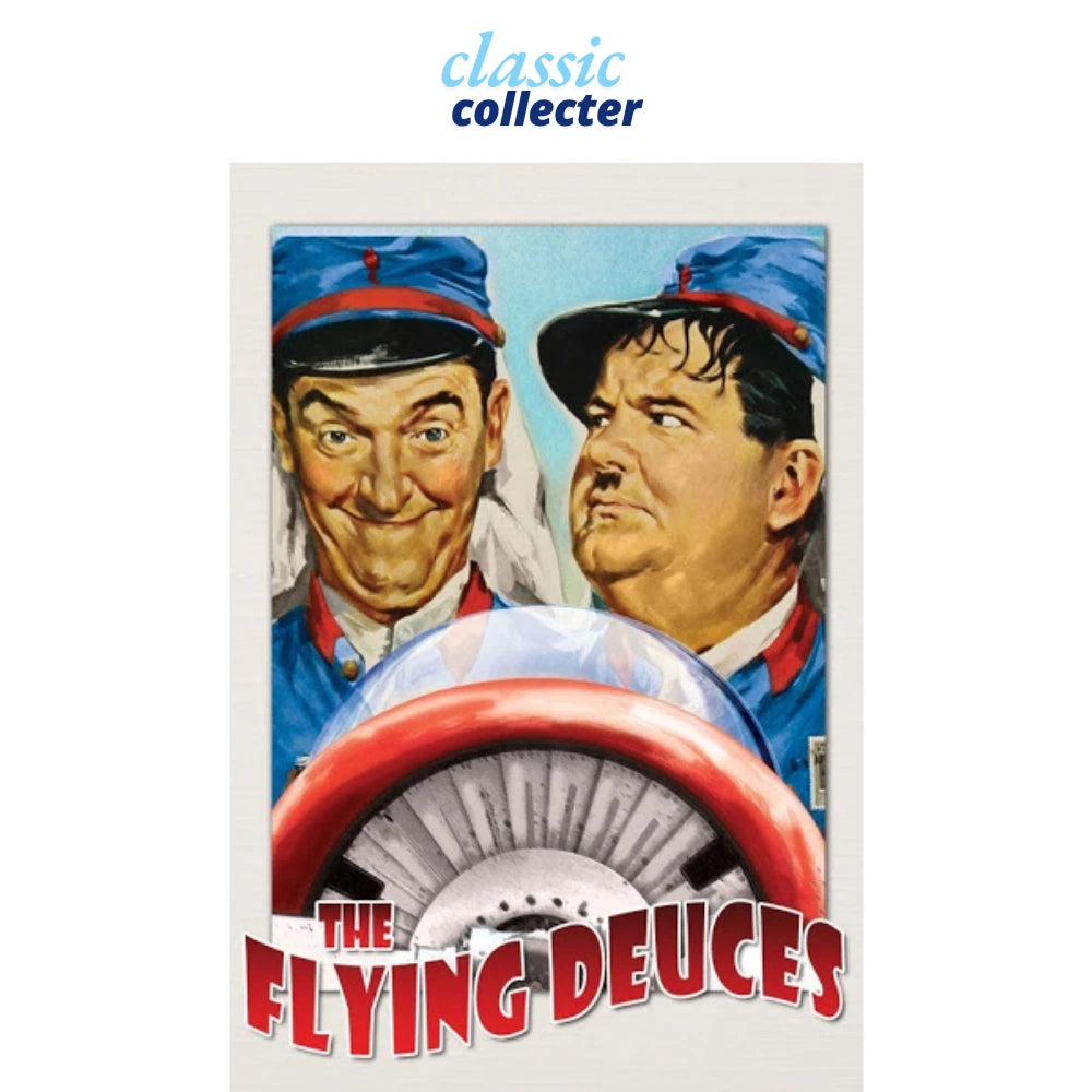 The Flying Deuces 1939 Laurel and Hardy Classic Comedy on DVD Public Domain