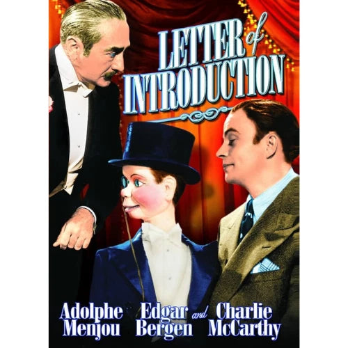 Letter of Introduction 1938 Rare Drama DVD Classic