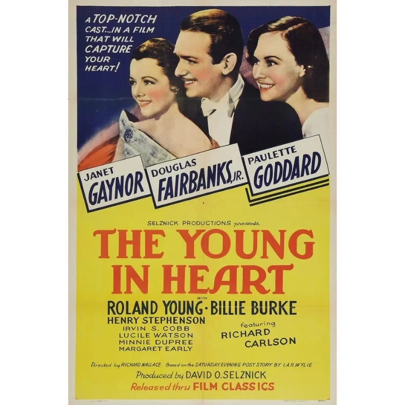 The Young in Heart 1938 Rare Comedy Drama DVD Douglas Fairbanks Jr