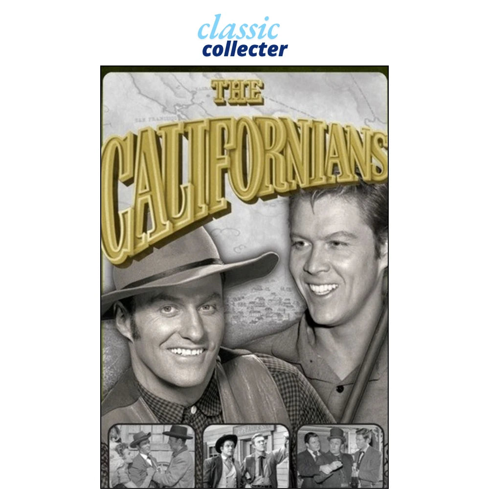 The Californians 1957 Classic Western TV Series 70 Episodes on USB