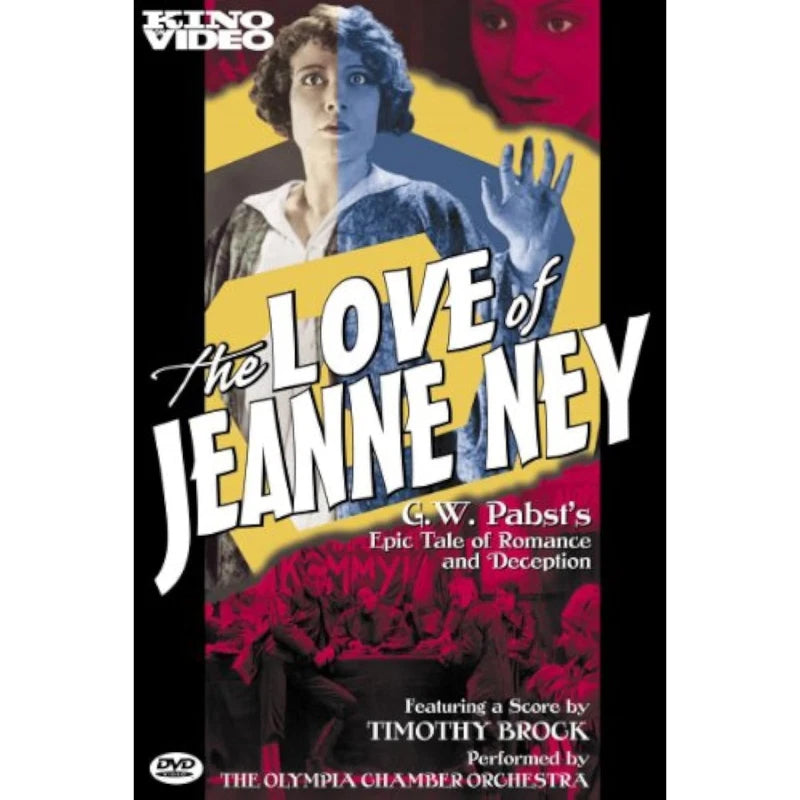 The Love of Jeanne Ney 1927 Rare Silent Thriller DVD Classic