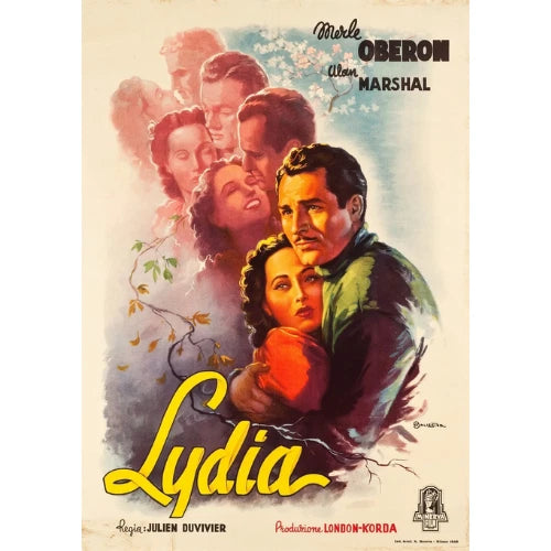 Lydia 1941 Rare Romantic Drama DVD Classic