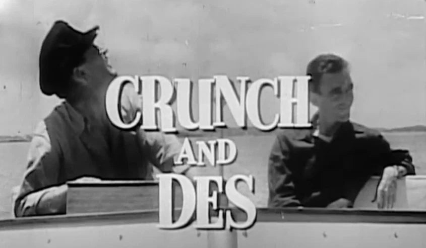 Crunch and Des 1955 Classic TV Series 2 Rare Episodes on DVD
