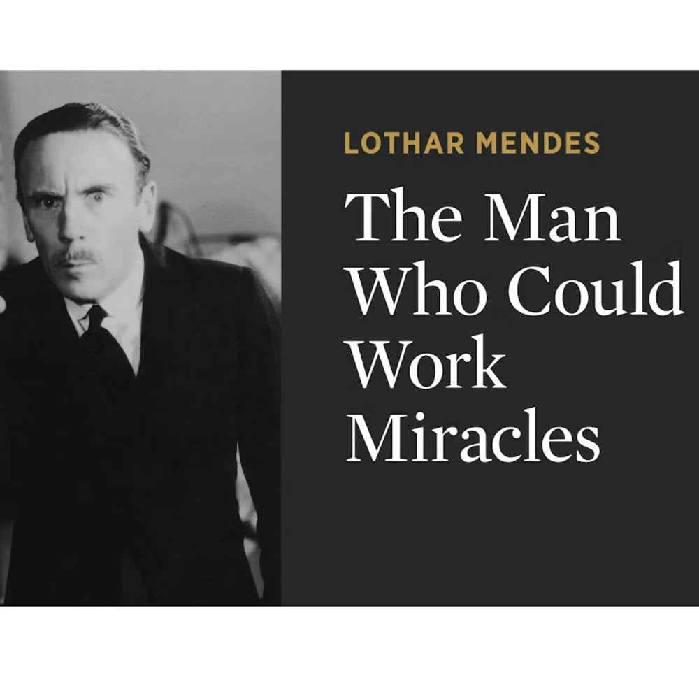 The Man Who Could Work Miracles (1936) Classic H.G. Wells Sci-Fi Comedy DVD