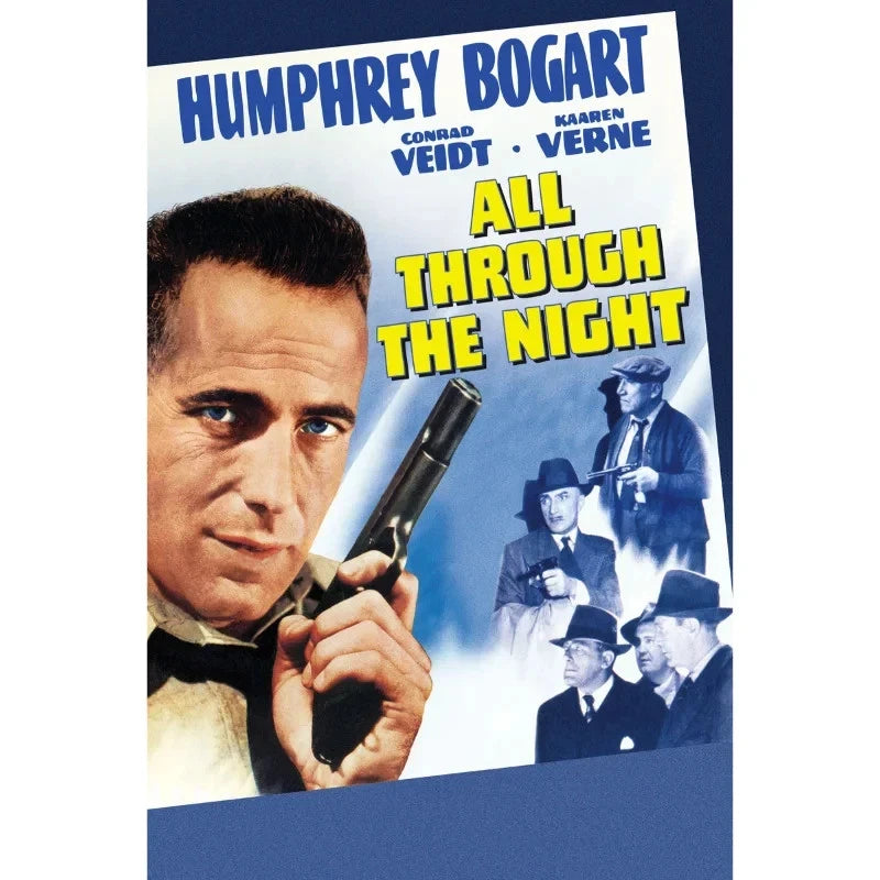 All Through the Night 1941 Rare Crime Thriller DVD Classic