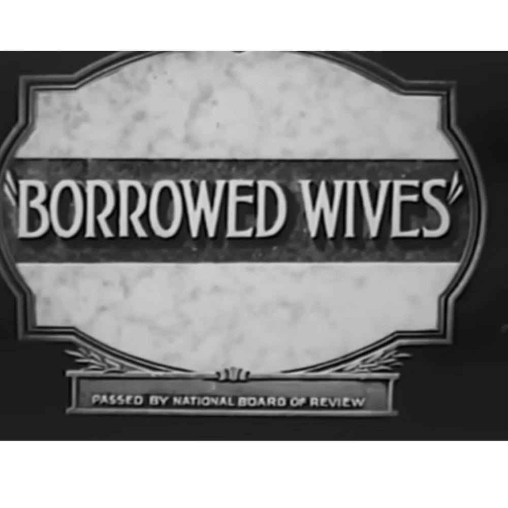 Borrowed Wives 1930 Classic Pre Code Comedy Starring Rex Lease on DVD