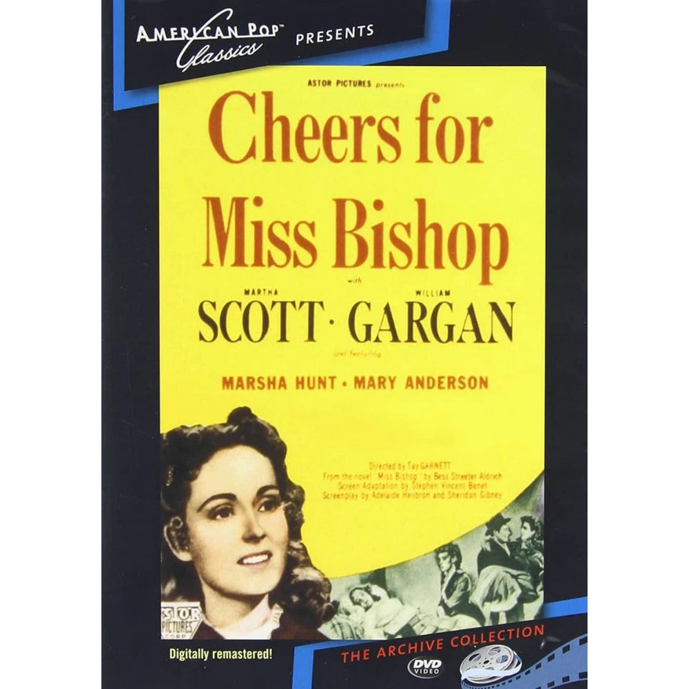 Cheers for Miss Bishop (1941) – Martha Scott Classic Drama on DVD