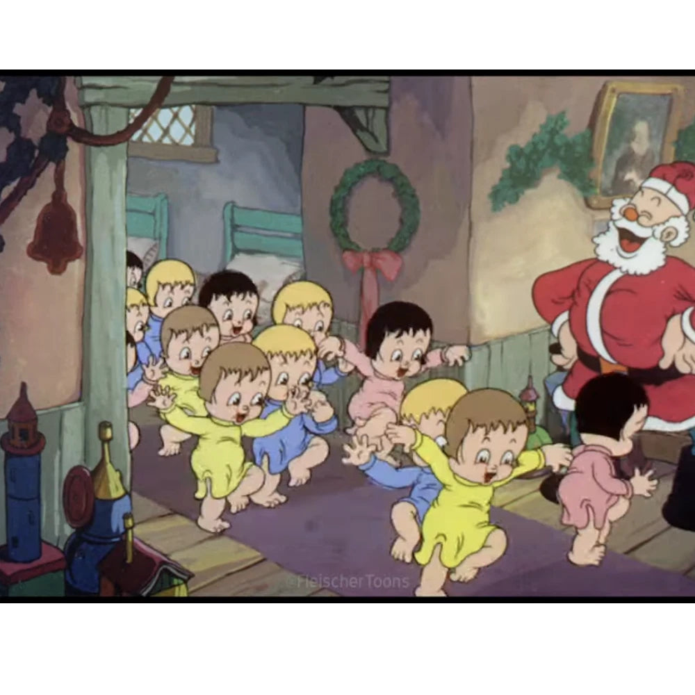 Christmas Comes But Once a Year (1936) – Rare Fleischer Color Cartoon on DVD