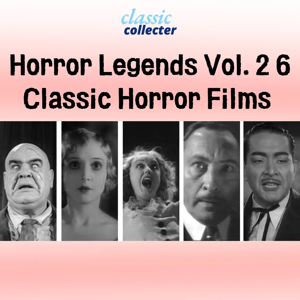 Horror Legends Vol. 2 6 Classic Horror Films Collection on DVD