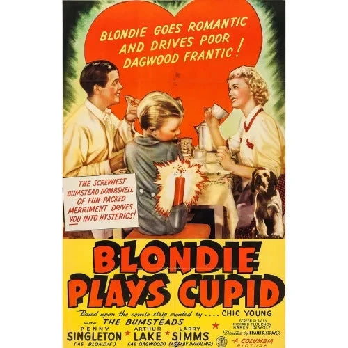 Blondie Plays Cupid 1940 Rare Comedy DVD Classic