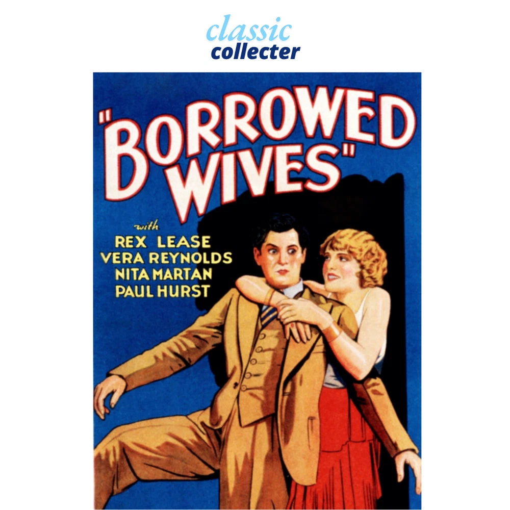 Borrowed Wives 1930 Classic Pre Code Comedy Starring Rex Lease on DVD