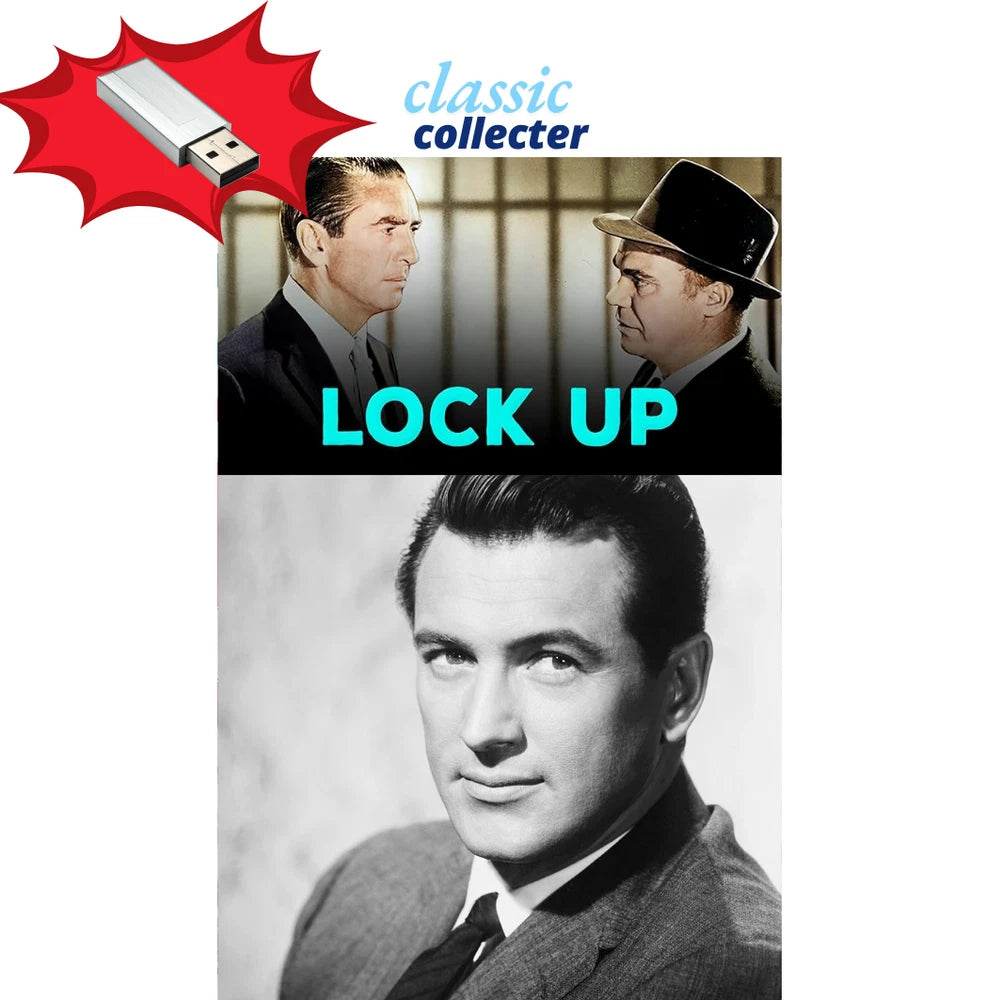 Lock-Up (1959) Complete 78-Episode Classic TV Series on USB