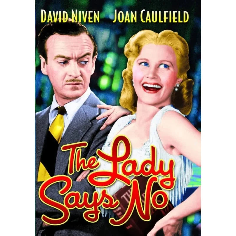 The Lady Says No 1946 Rare Comedy Mystery DVD Joan Caulfield