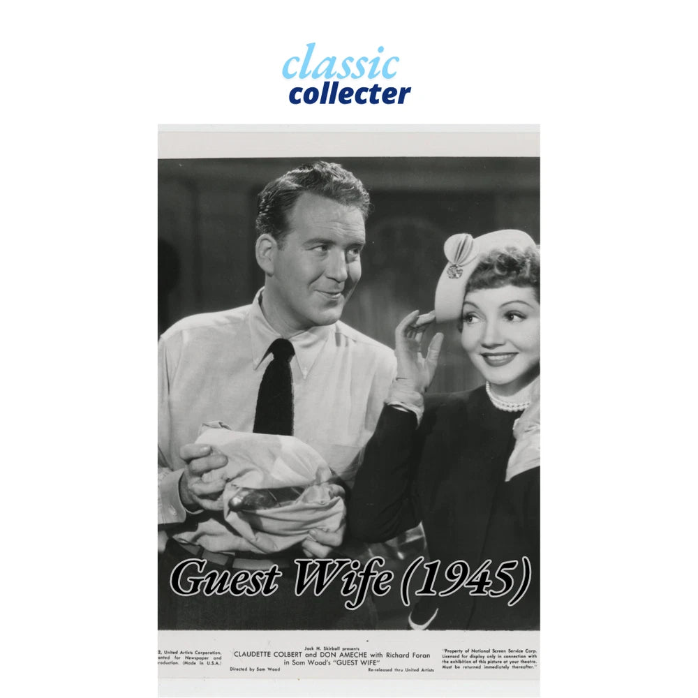 Guest Wife (1945) Classic Romantic Comedy Film on DVD Claudette Colbert