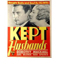 Kept Husbands 1931 Rare Pre-Code Drama DVD Classic