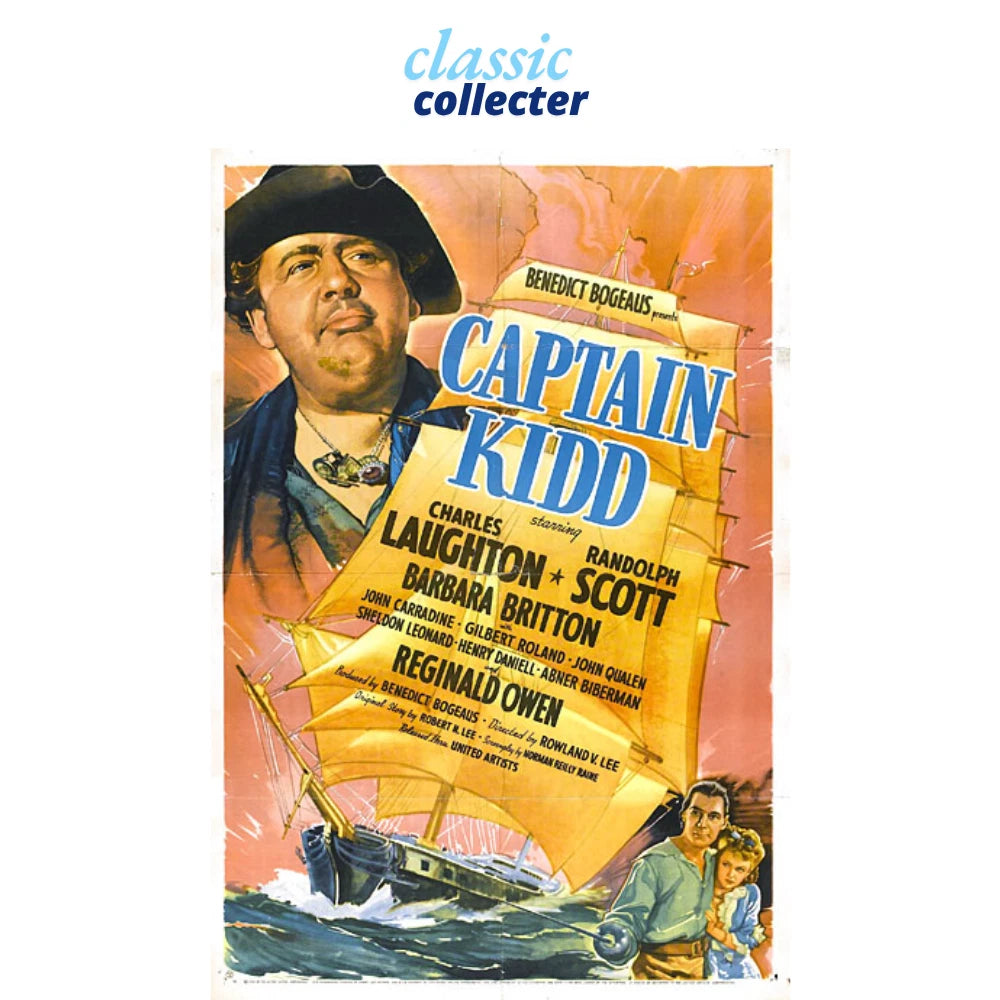 Captain Kidd 1945 Classic Adventure Action Film on DVD