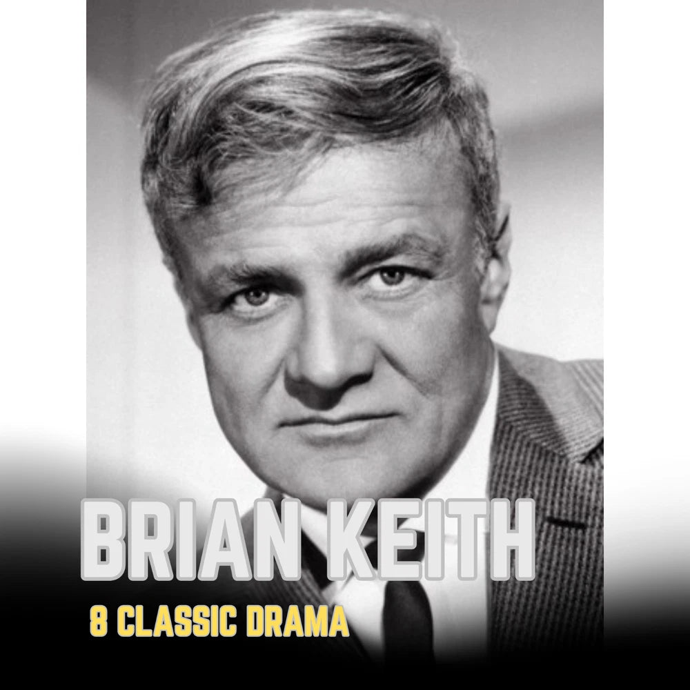 Brian Keith Movie Collection (1940–1966) 8 Classic Drama Films DVD Set