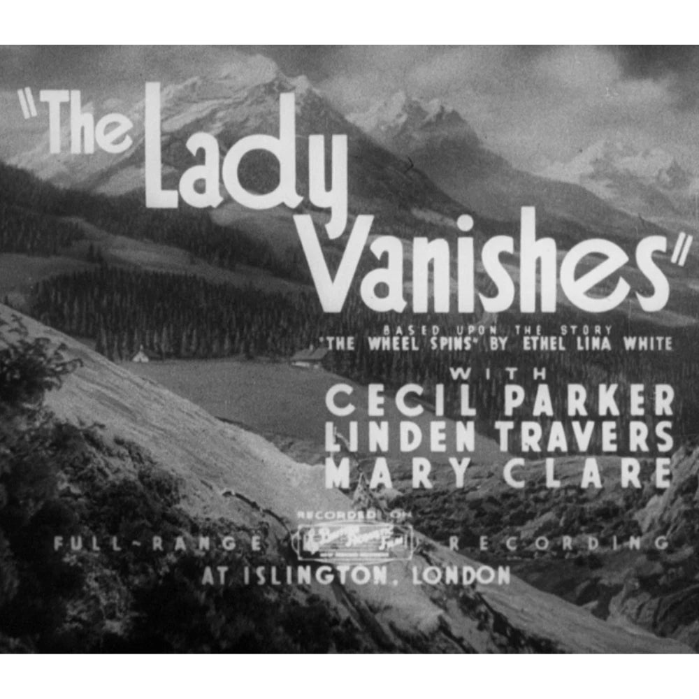 The Lady Vanishes 1938 Classic Hitchcock Mystery Suspense Film on DVD
