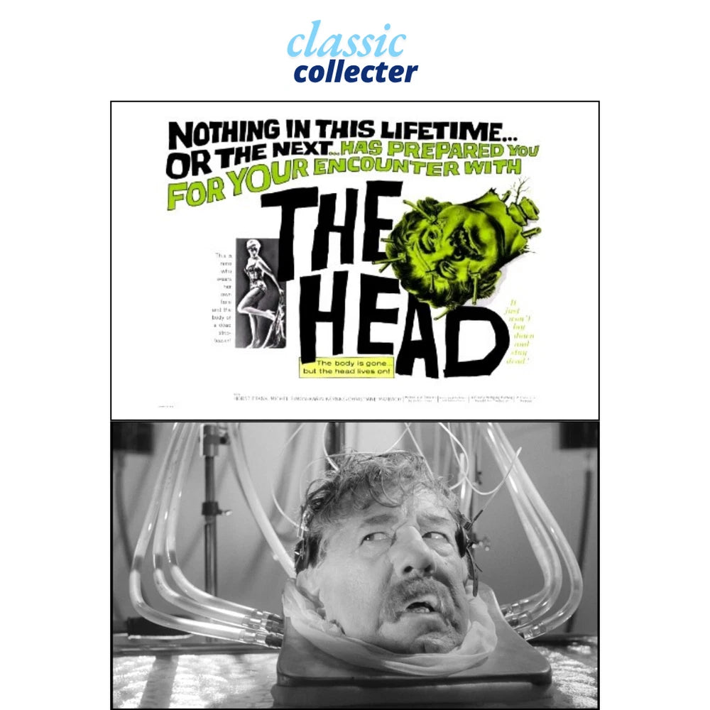 The Head 1959 Classic German Horror Sci-Fi Film on DVD