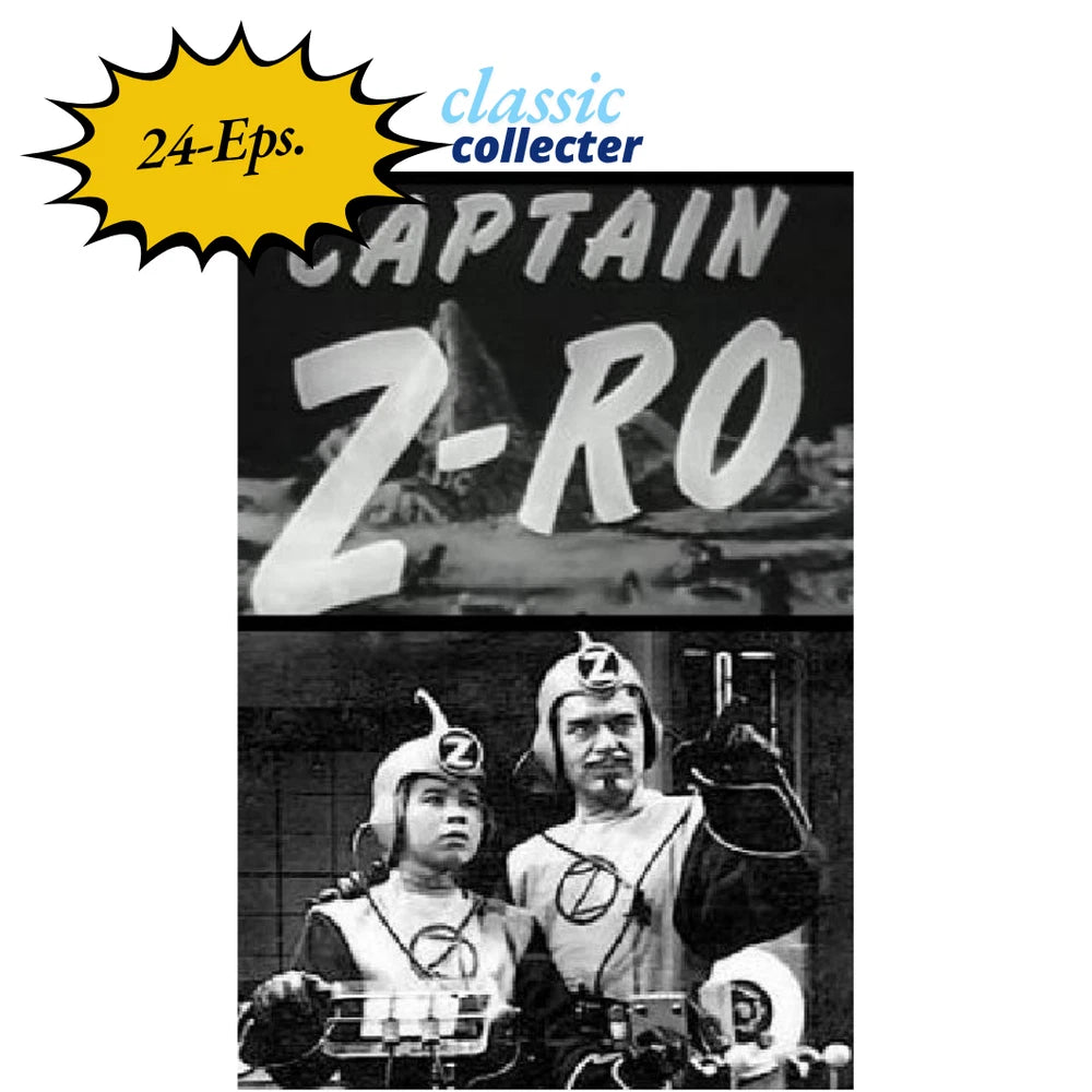 Captain Z-ro (1955) Complete 24-Episode Classic Sci-Fi Series on DVD