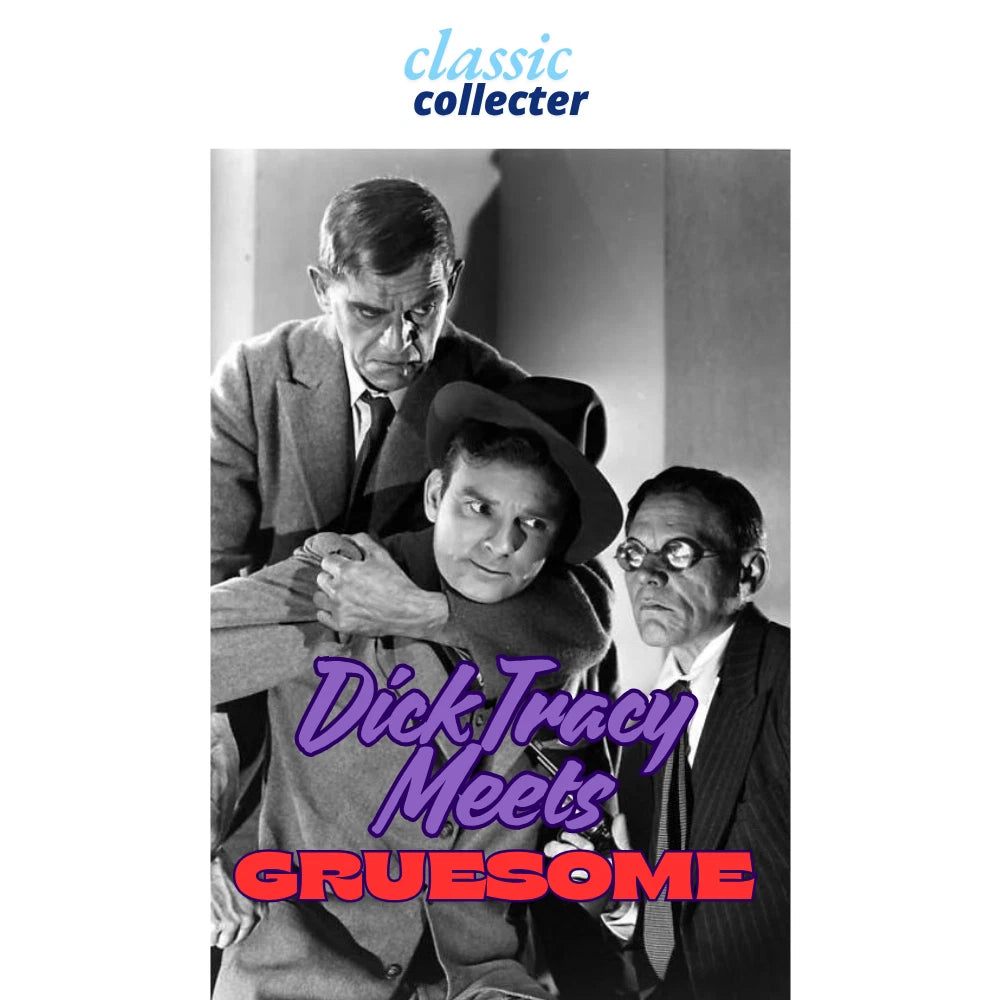 Dick Tracy Meets Gruesome 1947 Classic Crime Sci-Fi Film on DVD