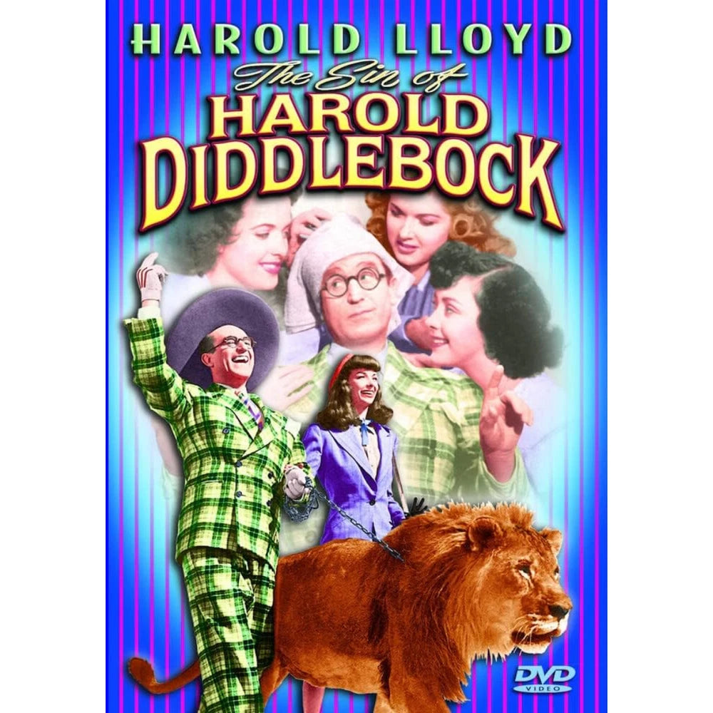 The Sin of Harold Diddlebock 1947 Harold Lloyd Comedy Movie on DVD Remastered