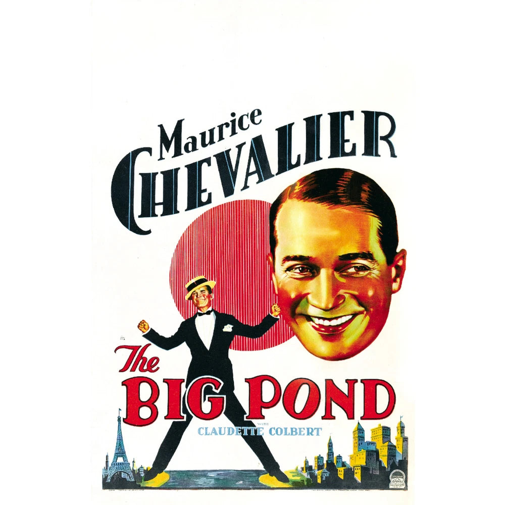 The Big Pond (1930) – Maurice Chevalier Claudette Colbert Comedy on DVD