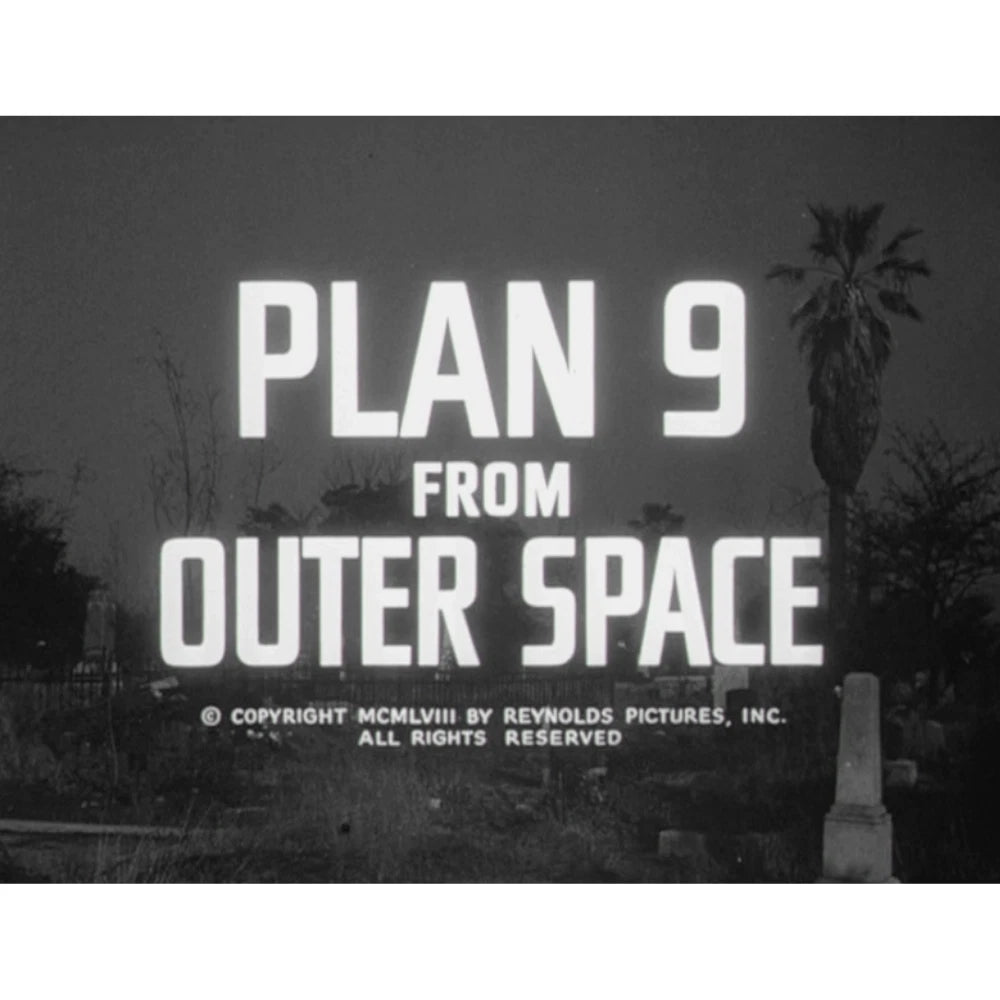 Plan 9 from Outer Space 1959 Classic Sci-Fi Horror Cult Film on DVD