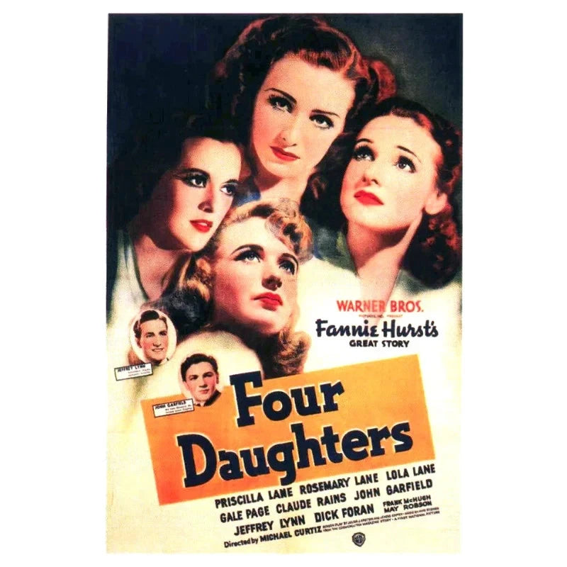 Four Daughters 1938 Rare Drama Family DVD John Garfield