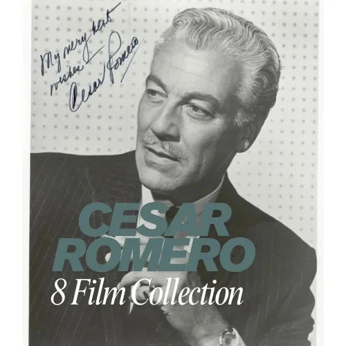 Cesar Romero 8 Film Collection 1935–1966 Rare Classic DVD Collection