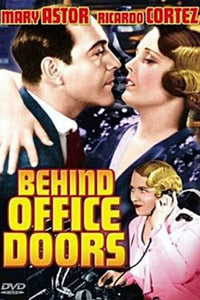 Behind Office Doors 1931 Rare Drama DVD Classic Film