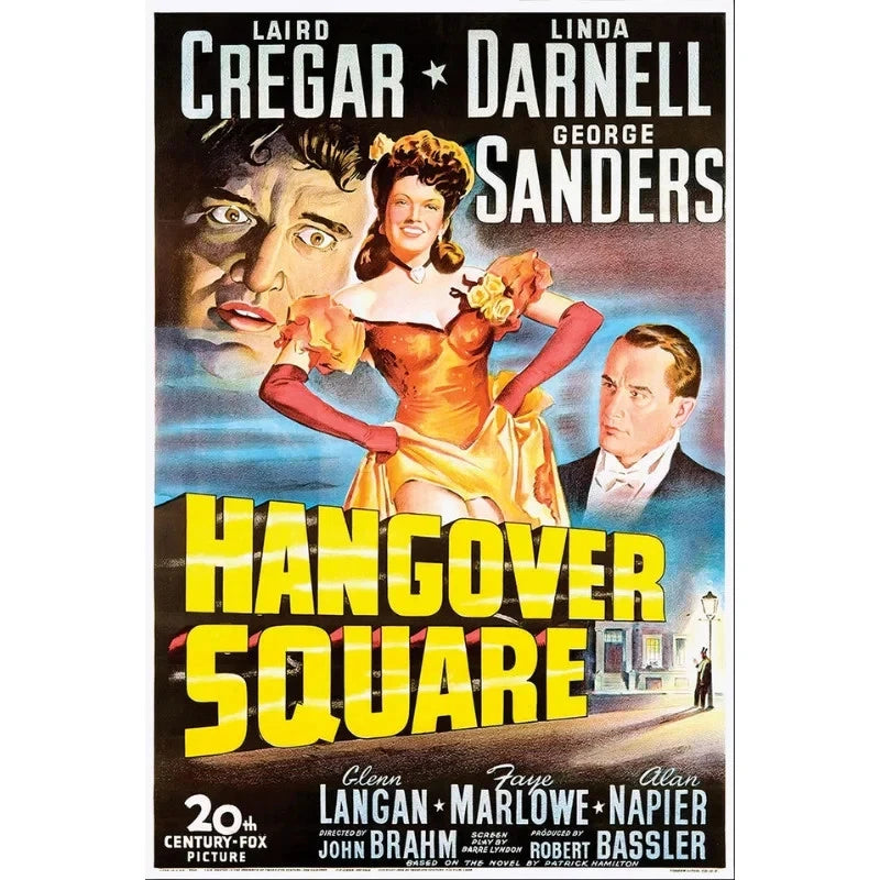 Hangover Square 1945 Rare Film Noir Thriller DVD Classic