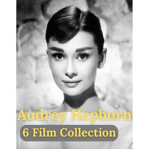 Audrey Hepburn 6 Film Collection 1951–1966 Rare Classic DVD Collection