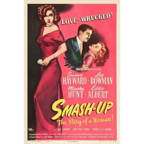 Smash-Up The Story of a Woman 1947 Rare Drama DVD Classic