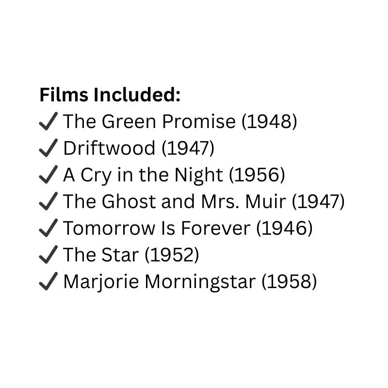 Natalie Wood Rare 7 Film Classic Drama Collection DVD Classic