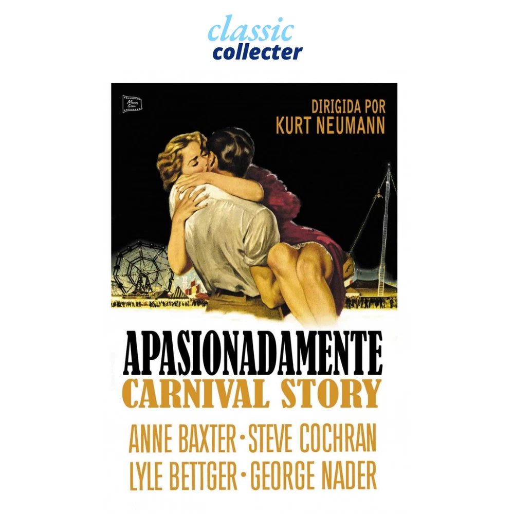 Carnival Story 1954 Classic Drama Starring Anne Baxter and Steve Cochran on DVD