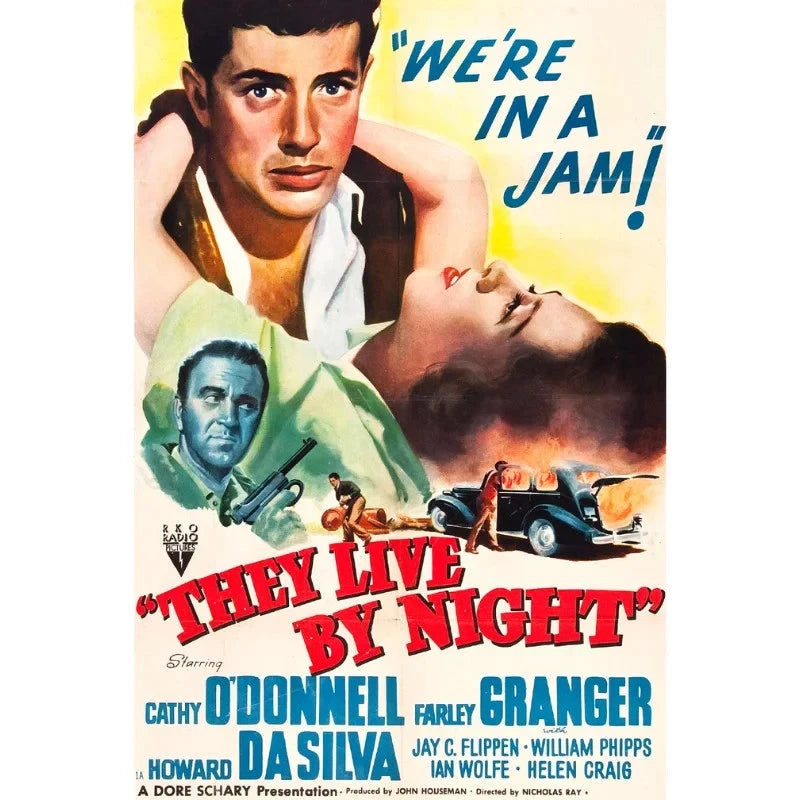 They Live by Night 1948 Rare Film Noir Crime DVD Classic
