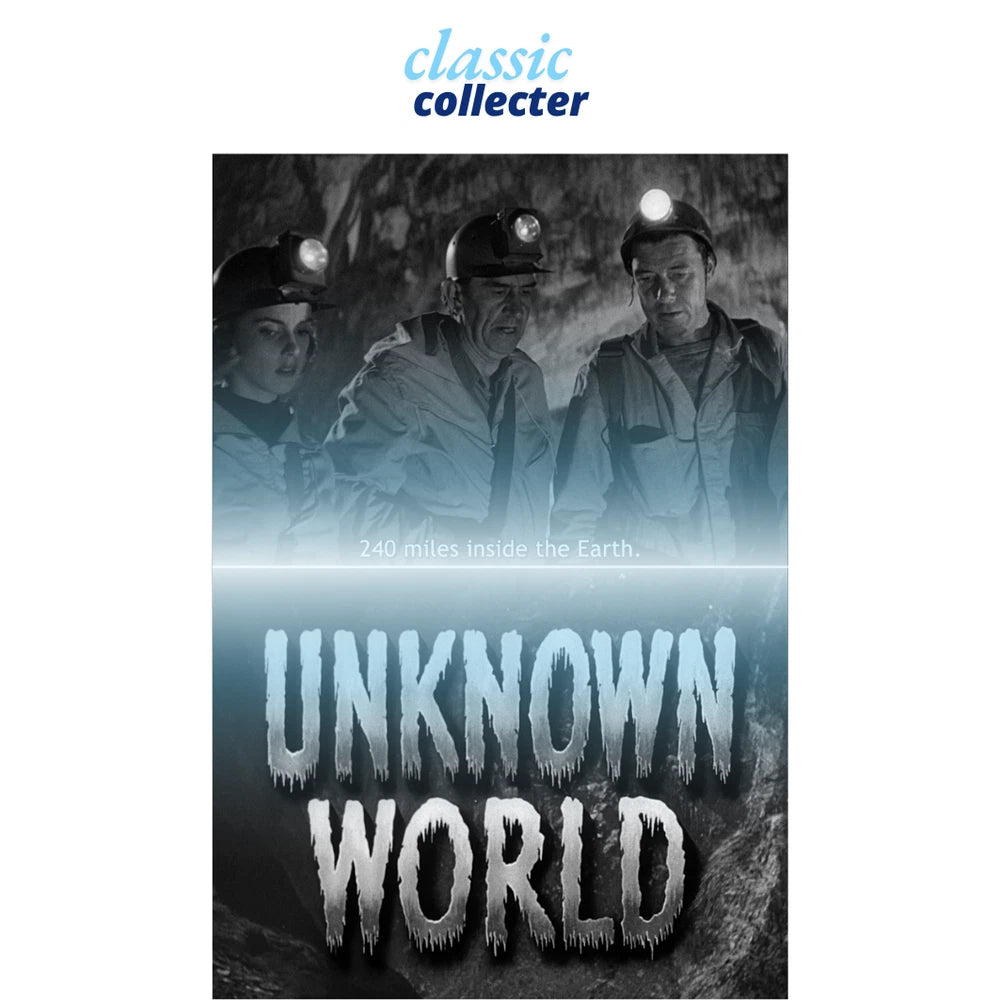 Unknown World 1951 Classic Sci-Fi Adventure Film on DVD