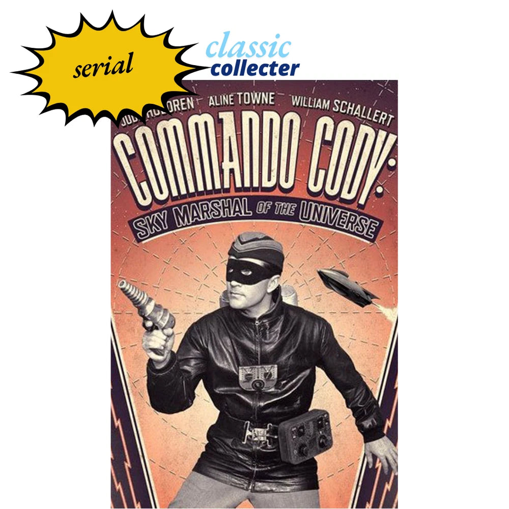 Commando Cody: Sky Marshal of the Universe (1953) 12 Eps on DVD