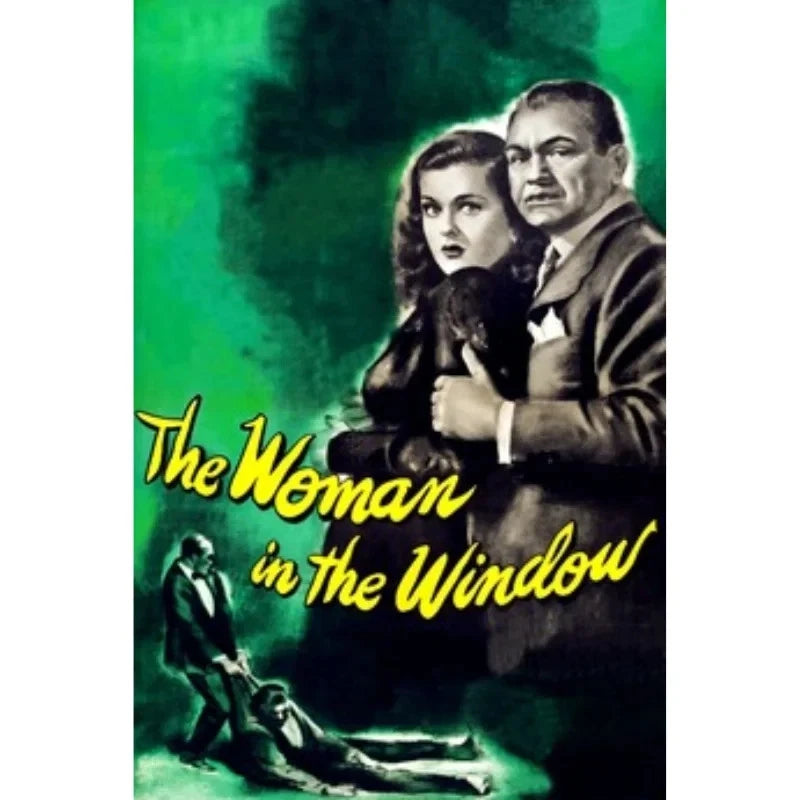 The Woman in the Window 1944 Rare Film Noir Thriller DVD Classic