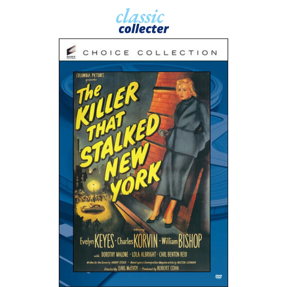 The Killer That Stalked New York 1950 Film Noir Crime Drama on DVD