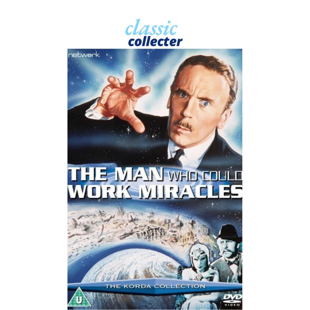 The Man Who Could Work Miracles (1936) Classic H.G. Wells Sci-Fi Comedy DVD