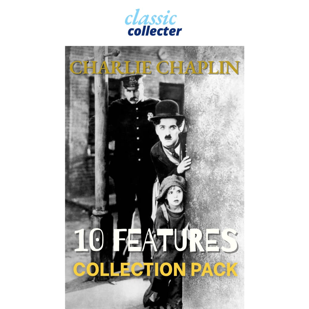 Charlie Chaplin 10 Classic Silent Comedies 1914–1917 DVD Collection