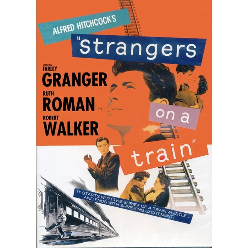 Strangers on a Train 1951 Rare Crime Thriller DVD Classic