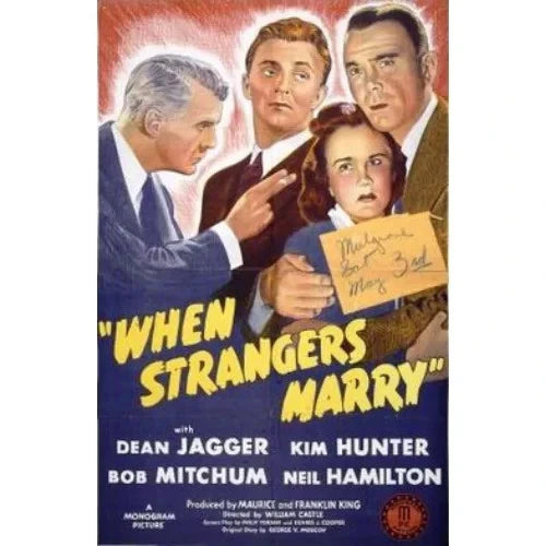 When Strangers Marry 1944 Rare Crime Thriller DVD Classic