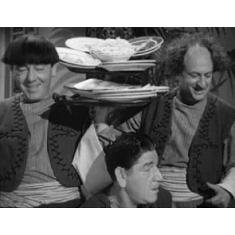 Malice in the Palace 1949 Three Stooges Classic Comedy Short on DVD