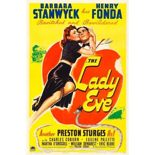 The Lady Eve 1941 Rare Screwball Comedy DVD Classic