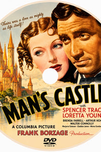 Man's Castle 1933 Pre Code Drama Romance DVD With Cover Art Loretta Young